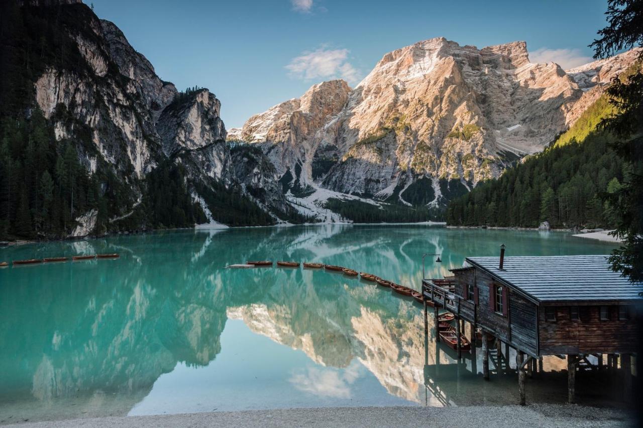 Hohe Gaisl Hotel Braies  Bagian luar foto